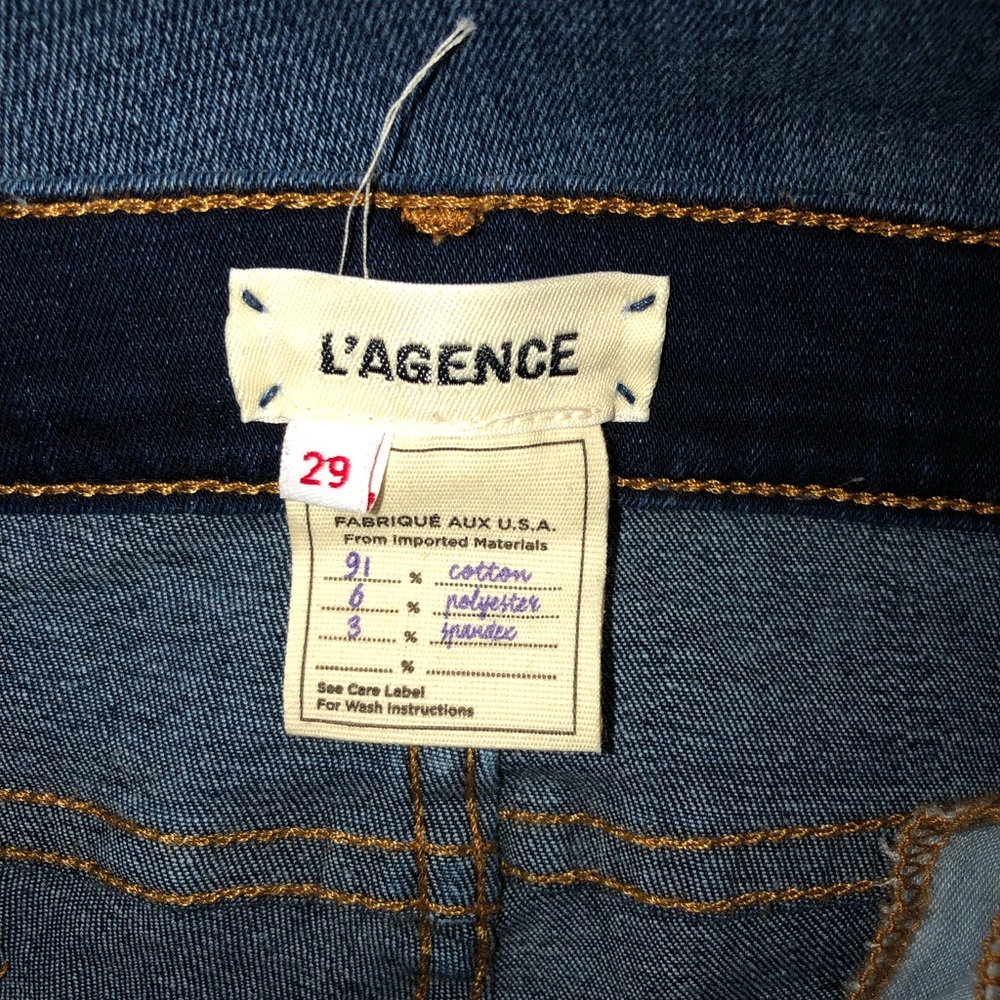 L’agence Brigitte skinny Mid rise